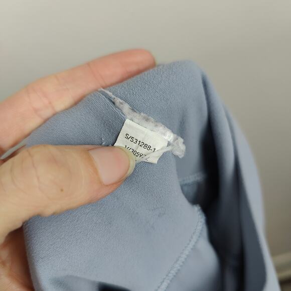 Athleta Salutation‎ Joggers Womens Small Powder Blue Powervita Travel Lounge - Picture 7 of 8